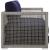 Aura Outdoor Patio Wicker Rattan/Fabric Loveseat
