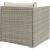 Repose Outdoor Patio Synthetic PE Rattan/Fabric Armchair