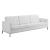 Loft Tufted Faux Leather Sofa