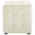 Contour Tufted Cube Velvet Ottoman