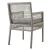 Aura Outdoor Patio Wicker Rattan Dining Armchair, Set of 4