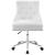Regent Tufted Button Swivel Faux Leather Office Chair