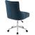 Regent Tufted Button Swivel Fabric Office Chair