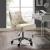 Regent Tufted Button Swivel Fabric Office Chair