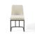 Amplify Sled Base Upholstered Fabric Dining Side Chair