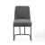 Amplify Sled Base Upholstered Fabric Dining Side Chair