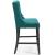 Baron Upholstered Fabric Counter Stool, Set of 2