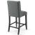 Baronet Upholstered Fabric Counter Stool, Set of 2