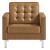 Loft Tufted Vegan Leather Armchairs