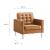 Loft Tufted Vegan Leather Armchairs