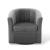 Prospect Performance Velvet Swivel Armchair