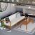 Upland 4-Piece Outdoor Patio Teak Wood Sofa Set