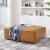 Restore Vegan Leather Ottoman