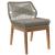 Wellspring Outdoor Patio Teak Wood Dining Chair