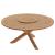Wellspring 5-Pc Outdoor Patio Teak Wood Dining Set