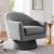 Astral Performance Velvet Fabric Swivel Chair