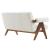 Lyra Boucle Fabric Loveseat