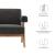 Lyra Fabric Loveseat