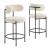 Albie Boucle Fabric Counter Stools