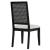 Arlo Faux Rattan and Wood Dining Side Chairs