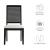 Arlo Faux Rattan and Wood Dining Side Chairs