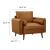 Revive Upholstered Vegan Leather Accent Armchair