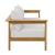 Wren Outdoor Patio Teak Wood Sofa