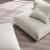 Solace Modular Upholstered Fabric Armless Chair and Ottoman Set