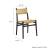 Wynn Rope and Wood Dining Side Chairs