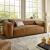 Auren Upholstered Vegan Leather Sofa