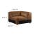 Auren Upholstered Vegan Leather Modular Corner Chair