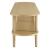 Torus Oval Wood TV Stand
