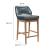Wellspring 3-Pc Outdoor Patio Teak Wood Bar Set
