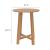 Wellspring 3-Pc Outdoor Patio Teak Wood Bar Set