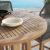Wellspring 3-Pc Outdoor Patio Teak Wood Bar Set