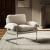 Ansel Boucle Fabric Accent Chair