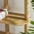 Arcus 4-Tier Oval Wood Bookshelf