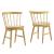 Lykke Curved Spindle Back Dining Chairs