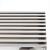 Gridiron Stainless Steel Console Table