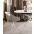 Igloo Fabric/Metal Customizable Dining Armchair w/180° Swivel/Return