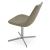 Eiffel 4 Star Swivel Dining Chair