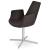 Eiffel 4 Star Swivel Dining Arm Chair