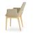 Eiffel Wood Dining Arm Chair