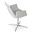 Eiffel 4 Star Swivel Dining Arm Chair
