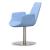 Eiffel Round Swivel Dining Arm Chair