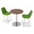 Eiffel Wire Counter Stool w/Metal Base