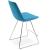 Eiffel Wire Counter Stool w/Metal Base