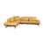 Elise Leather L-Shaped Sectional Sofa, Left Facing Chaise