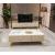 Ella Storage Coffee Table with Carrera Style Porcelain Top