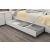 Elma Tufted Leatherette Storage Bed, Queen Size